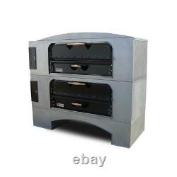Marsal MB-236 STACKED Gas Deck-Type Pizza Bake Oven
