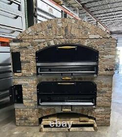Marsal MB-60 STACKED Gas Deck-Type Pizza Bake Oven