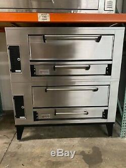 Marsal SD-1048 STACKED Gas Deck Type Pizza Oven