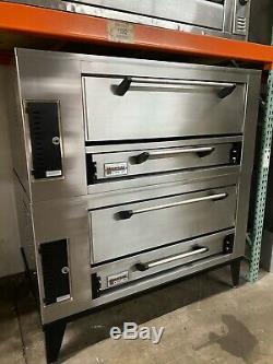 Marsal SD-1048 STACKED Gas Deck Type Pizza Oven