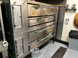 Marsal SD-260 STACKED Slice Series Gas Deck Type Pizza Oven