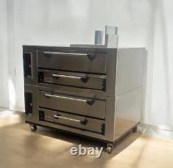 Marsal SD 448 Double Deck Pizza Oven Natural- Propane Gas