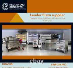 Marsal SD 448 Double Deck Pizza Oven Natural- Propane Gas