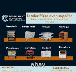 Marsal SD 448 Double Deck Pizza Oven Natural- Propane Gas