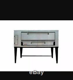 Marsal SD-448 Single Pizza Deck Oven, Natural Gas