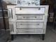 Marsal Sd-448stacked Double Pizza Deck Oven, Natural Gas