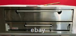 Marsal (SD-660) 300°F 650°F Single Deck (36D x 60W x 8H) Gas Pizza Oven