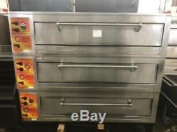 Marsal & Sons EDO-57-3 74 Electric Pizza Deck Oven Triple Deck