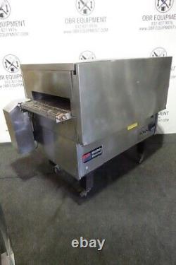 Middle By Marshall Natural Gas Single Deck Conveyor Pizza Oven Model Ps314-4