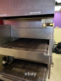 Middleby Marsall Ps360s Double Deck Natgas Conveyor Pizza Ovens 32 Split Belt