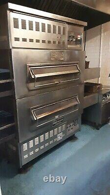 Middleby Marshall JS-300-1 Double Deck Conveyor Pizza Oven Gas