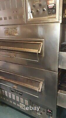 Middleby Marshall JS-300-1 Double Deck Conveyor Pizza Oven Gas