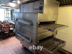 Middleby Marshall PS 360 Doubel Stack Conveyor Pizza Oven, Gas