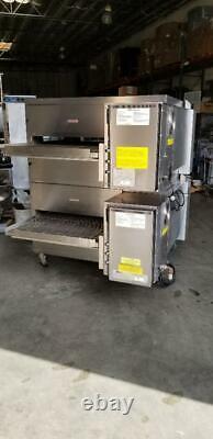 Middleby Marshall PS200 Nat Gas Double Stack Conveyor Pizza Oven. 1 month