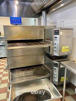 Middleby Marshall PS200 Natural Gas Double Deck Conveyor Pizza Oven withWarranty