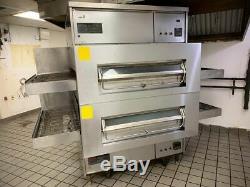 Middleby Marshall PS360 40 Double Deck Gas Conveyor Pizza Oven Works Great