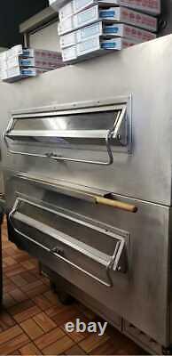 Middleby Marshall PS360 Double Deck Gas Conveyor Pizza Oven