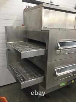 Middleby Marshall PS360 Doublestack Gas Pizza Oven 32 Conveyor Belt
