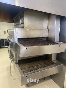 Middleby Marshall PS360 Doublestack Gas Pizza Oven Conveyor Belt