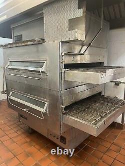Middleby Marshall PS360 Doublestack Gas Pizza Oven Conveyor Belt