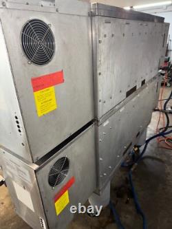 Middleby Marshall PS360g WoW Gas Double Stack Pizza Conveyor Ovens. Video Demo