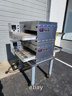 Middleby Marshall PS520E Double Deck Conveyor Pizza Oven Belt Width 18