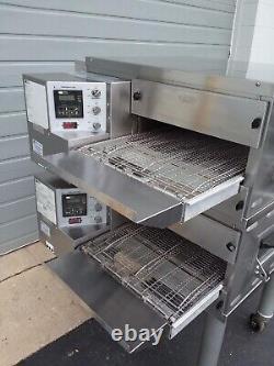 Middleby Marshall PS528G Double Deck Conveyor Pizza Oven Gas Fired