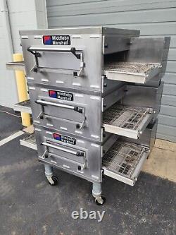 Middleby Marshall PS528G Triple Deck Conveyor Pizza Oven Belt Width 18