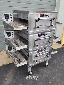 Middleby Marshall PS528G Triple Deck Conveyor Pizza Oven Belt Width 18