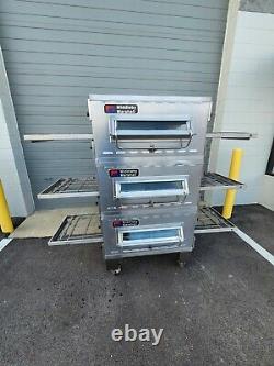 Middleby Marshall PS536 Triple Deck Conveyor Pizza Oven Belt Width 20