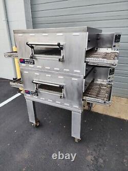 Middleby Marshall PS536ES Double Deck Conveyor Pizza Oven Belt Width 20