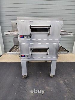 Middleby Marshall PS536ES Double Deck Conveyor Pizza Oven Belt Width 20