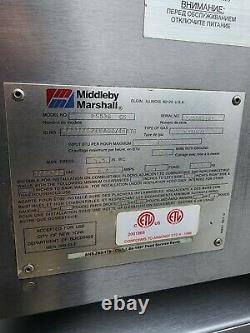 Middleby Marshall PS536GS Double Deck Conveyor Pizza Oven Belt Width 20