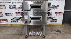 Middleby Marshall PS536GS Double Deck Conveyor Pizza Oven Natural Gas