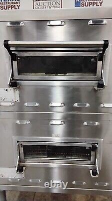 Middleby Marshall PS536GS Double Deck Conveyor Pizza Oven Natural Gas