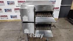 Middleby Marshall PS536GS Double Deck Conveyor Pizza Oven Natural Gas