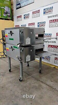 Middleby Marshall PS536GS Double Deck Conveyor Pizza Oven Natural Gas