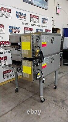 Middleby Marshall PS536GS Double Deck Conveyor Pizza Oven Natural Gas