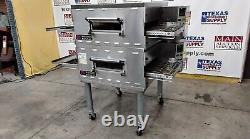 Middleby Marshall PS536GS Double Deck Conveyor Pizza Oven Natural Gas