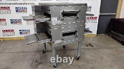 Middleby Marshall PS536GS Double Deck Conveyor Pizza Oven Natural Gas