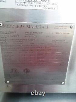 Middleby Marshall PS536GS Double Deck Gas Fired Conveyor Pizza Oven