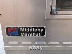 Middleby Marshall PS540G Natural Gas Double Stack Conveyor Pizza Oven