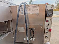 Middleby Marshall PS540G Natural Gas Double Stack Conveyor Pizza Oven