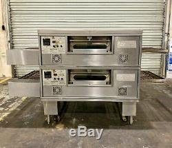 Middleby Marshall PS555G Double Deck Conveyor Pizza Oven