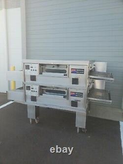 Middleby Marshall PS555G Double Deck Conveyor Pizza Oven Belt Width 32