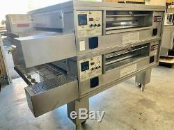 Middleby Marshall PS570G Nat Gas Double Deck Conveyor Pizza Ovens Fully Refurbis