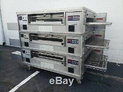 Middleby Marshall PS570G Triple Deck Conveyor Pizza Oven Belt Width 32