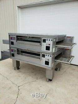 Middleby Marshall PS570S Double Deck Conveyor Pizza Oven Belt Width 32