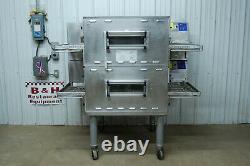 Middleby Marshall PS636G Double Deck Stack Natural Gas Conveyor Pizza Oven 2015