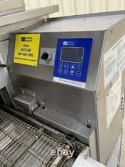 Middleby Marshall PS636G Gas double Conveyor Pizza Oven with Electric CTX infrated